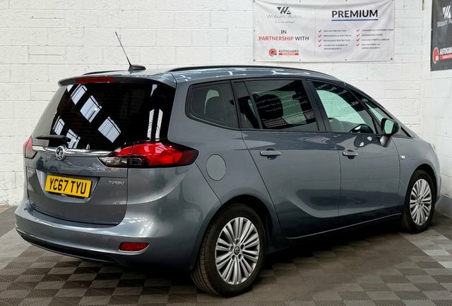 Vauxhall Zafira Tourer 2.0 Cdti Sri Euro 5 Silver #17