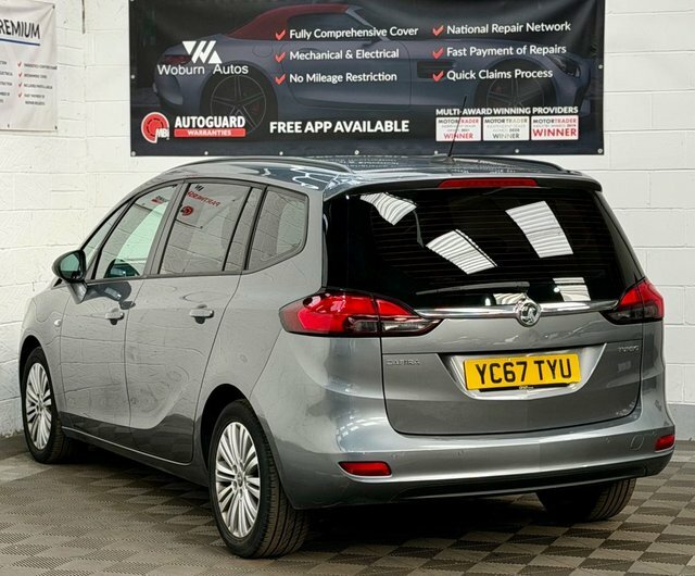 Vauxhall Zafira Tourer 2.0 Cdti Sri Euro 5 Silver #12