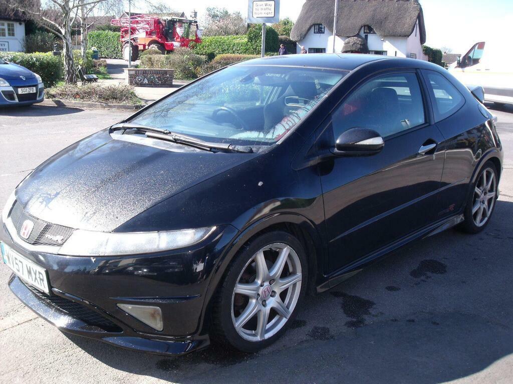 Honda Civic 2.0 I-vtec Type R Gt Black #6