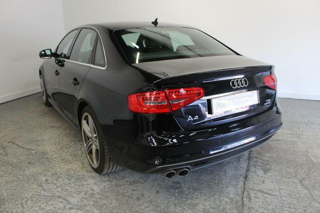 Audi A4 Saloon 2.0 Tdi S Line S Tronic Quattro Euro 5 Ss KS15RVZ Black #5
