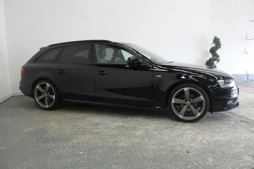 Audi A4 Avant Estate 2.0 Tdi Black Edition Multitronic Euro 5 S Black #3