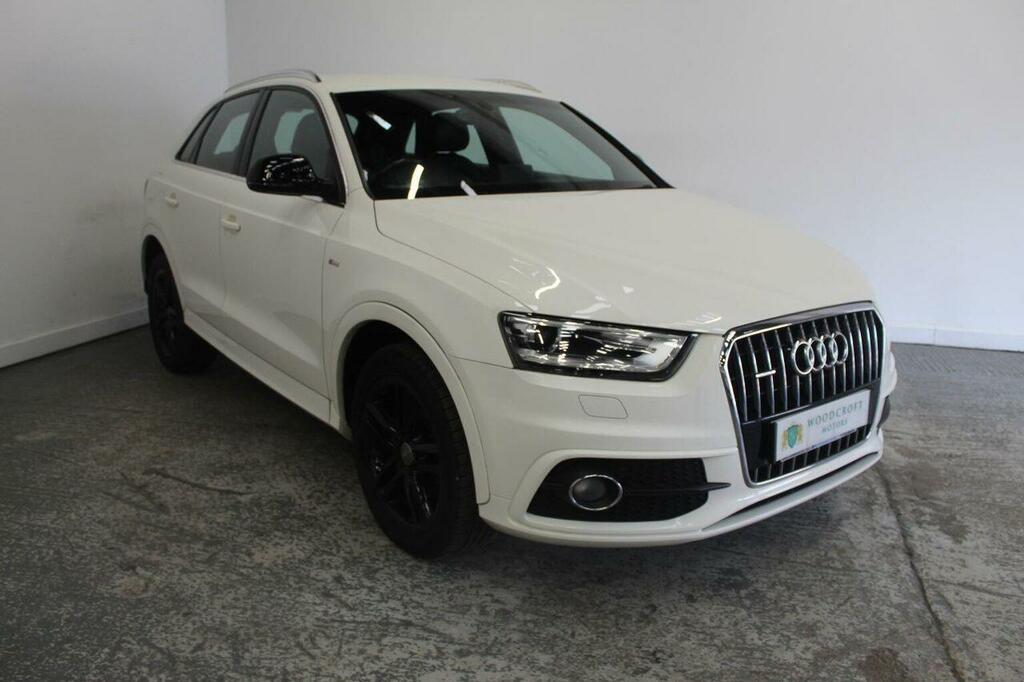 Audi Q3 Suv 2.0 Tdi S Line Quattro Euro 5 Ss 2013 White