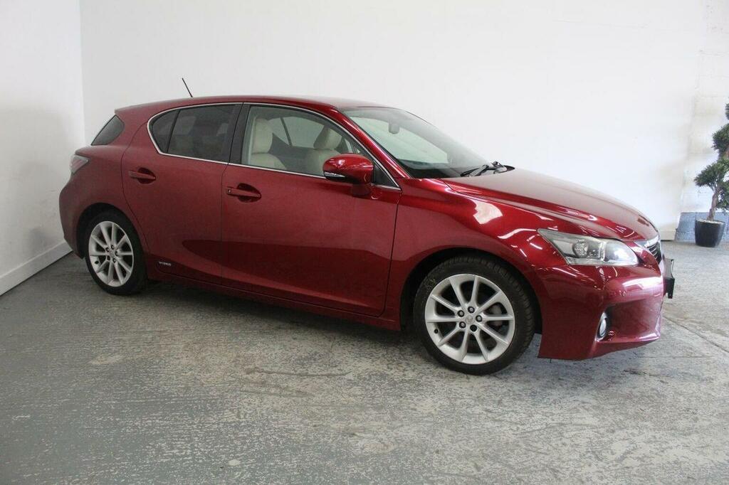 Lexus CT Hatchback 1.8 200H Se-l Cvt Euro 5 Ss 2012 KS12NPV Red #3