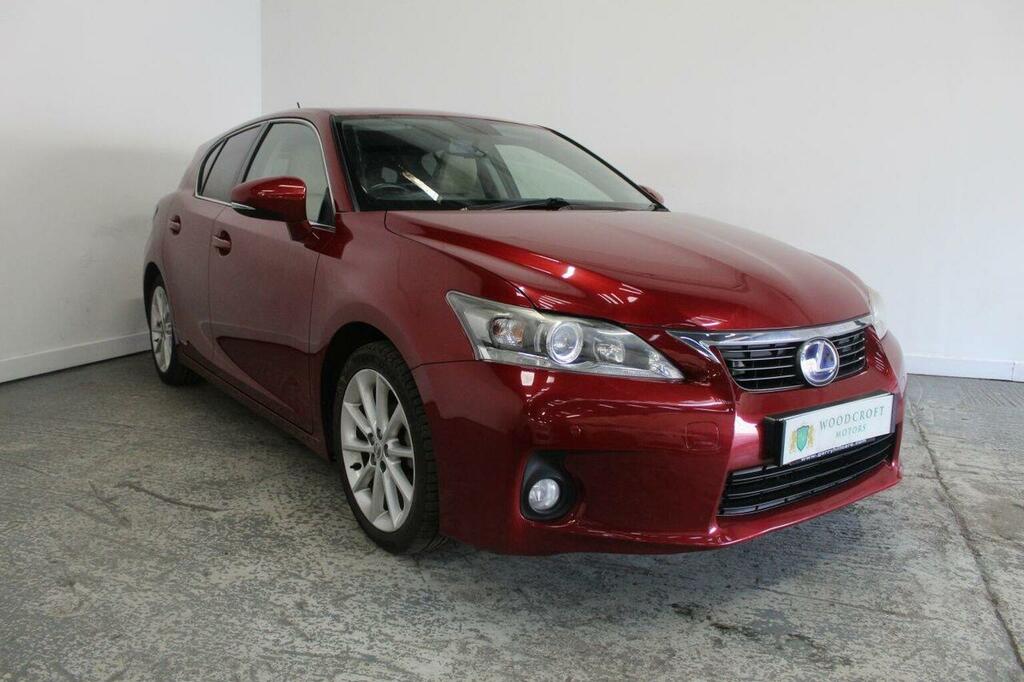Lexus CT Hatchback 1.8 200H Se-l Cvt Euro 5 Ss 2012 Red