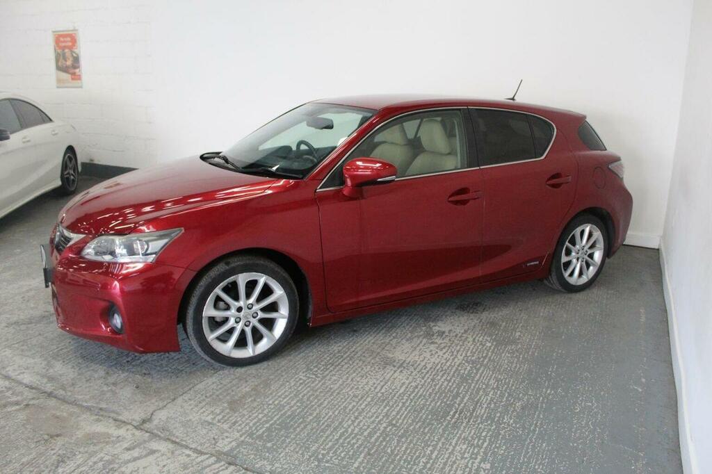 Lexus CT Hatchback 1.8 200H Se-l Cvt Euro 5 Ss 2012 KS12NPV Red #4