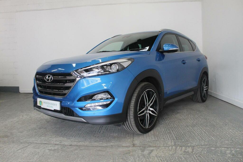 Hyundai Tucson Suv 2.0 Crdi Blue Drive Premium Euro 6 Ss KGZ9577 Blue #2