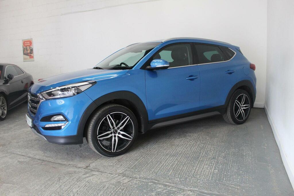 Hyundai Tucson Suv 2.0 Crdi Blue Drive Premium Euro 6 Ss KGZ9577 Blue #4