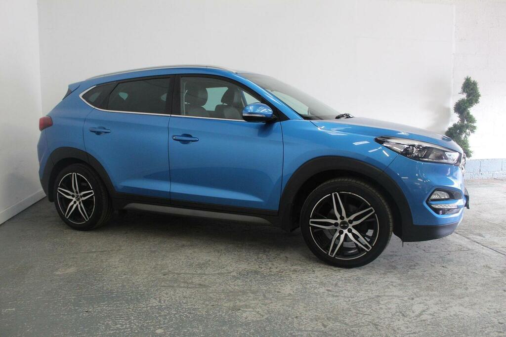 Hyundai Tucson Suv 2.0 Crdi Blue Drive Premium Euro 6 Ss KGZ9577 Blue #3