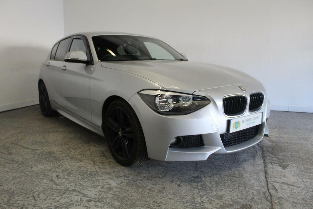 BMW 1 Series Hatchback 2.0 118D M Sport Euro 5 Ss LD63FBL Silver