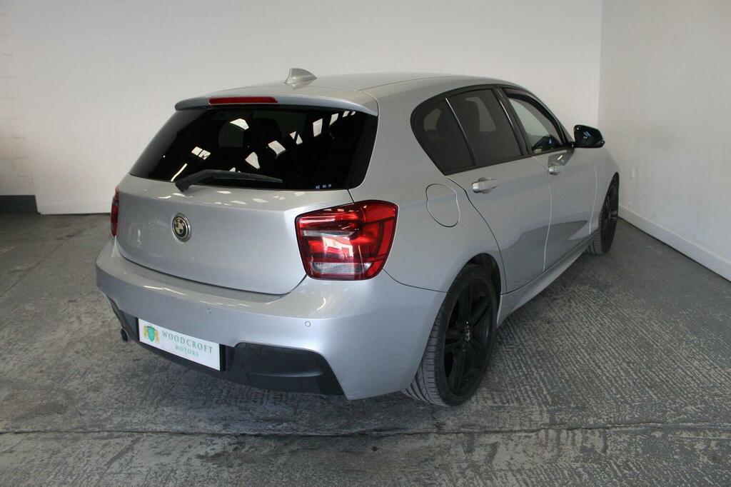 BMW 1 Series Hatchback 2.0 118D M Sport Euro 5 Ss LD63FBL Silver #6