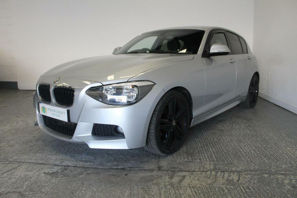 BMW 1 Series Hatchback 2.0 118D M Sport Euro 5 Ss LD63FBL Silver #2
