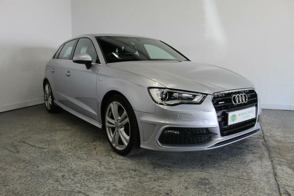 Audi A3 Hatchback 1.8 Tfsi S Line Sportback S Tronic Quatt Silver