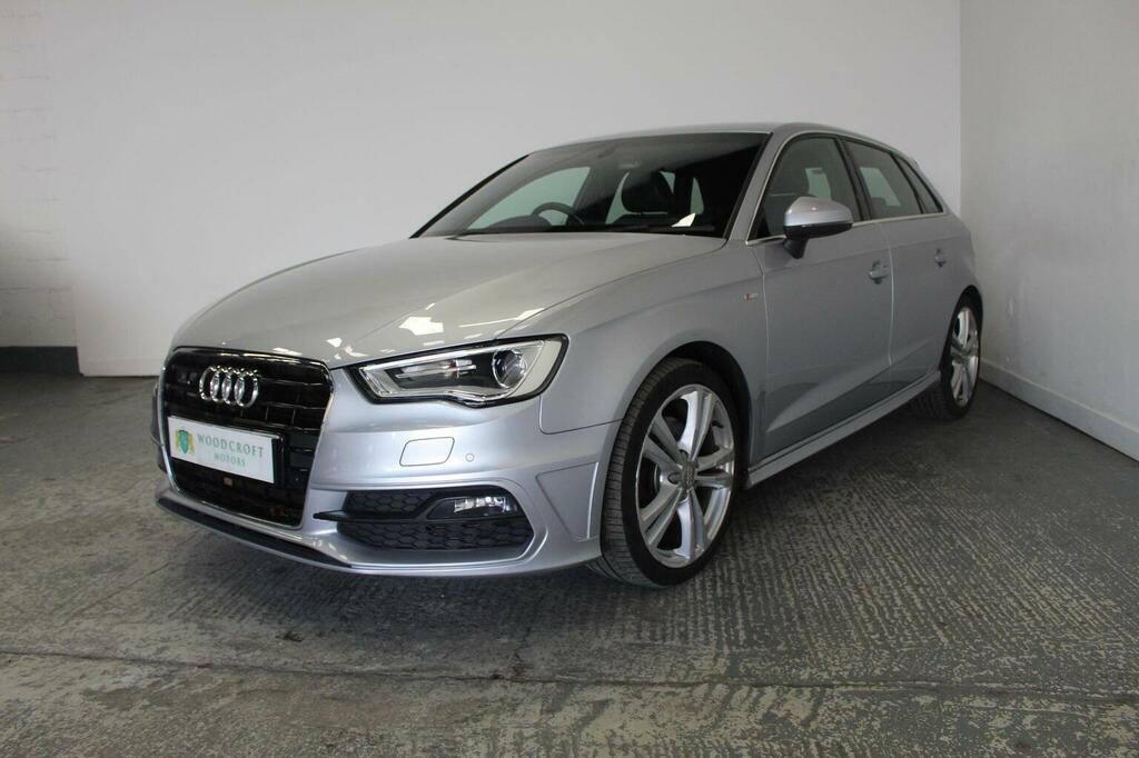 Audi A3 Hatchback 1.8 Tfsi S Line Sportback S Tronic Quatt Silver #2