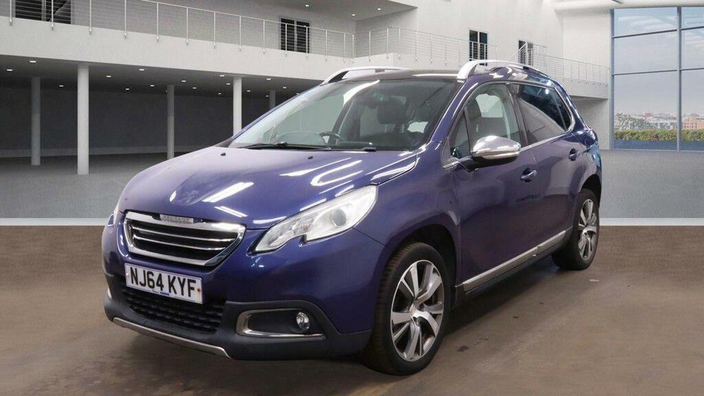 Peugeot 2008 Suv 1.6 E-hdi Feline Euro 5 Ss Mistral 2 NJ64KYF Blue #2