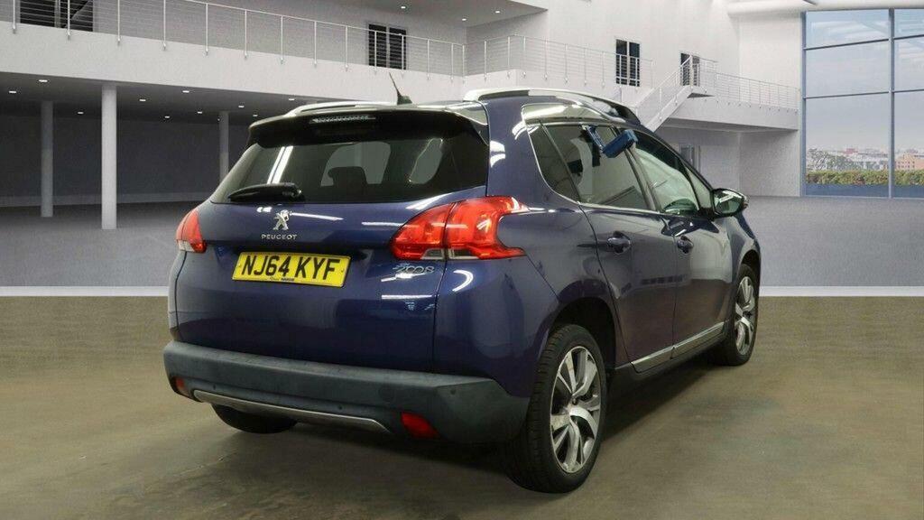 Peugeot 2008 Suv 1.6 E-hdi Feline Euro 5 Ss Mistral 2 NJ64KYF Blue #4