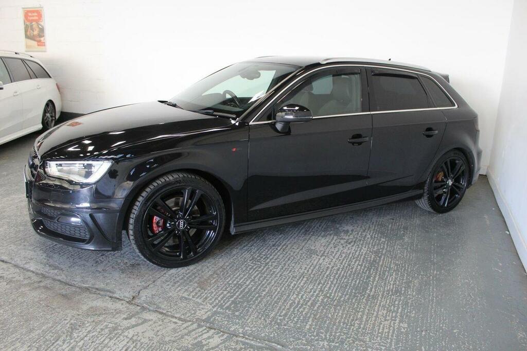 Audi A3 2.0 Tdi S Line Sportback S Tronic Quattro Euro 6 HT14HOJ Black #4