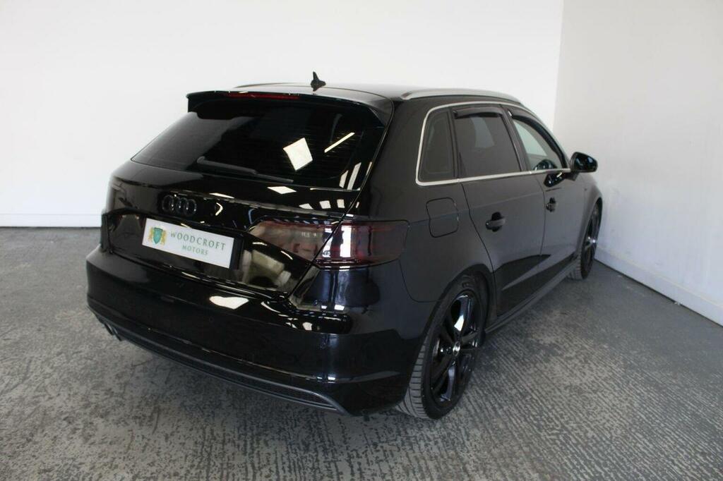 Audi A3 2.0 Tdi S Line Sportback S Tronic Quattro Euro 6 HT14HOJ Black #6