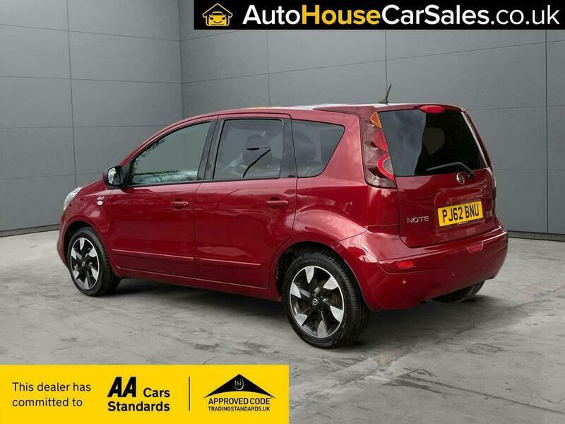 Nissan Note 1.6 16V N-tec PJ62BNU Red #4