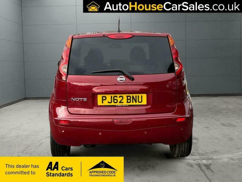 Nissan Note 1.6 16V N-tec PJ62BNU Red #6