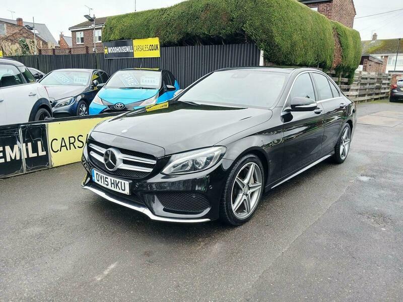 Mercedes-Benz C Class 2.1 C300h Bluetec Amg OY15HKU Black #3