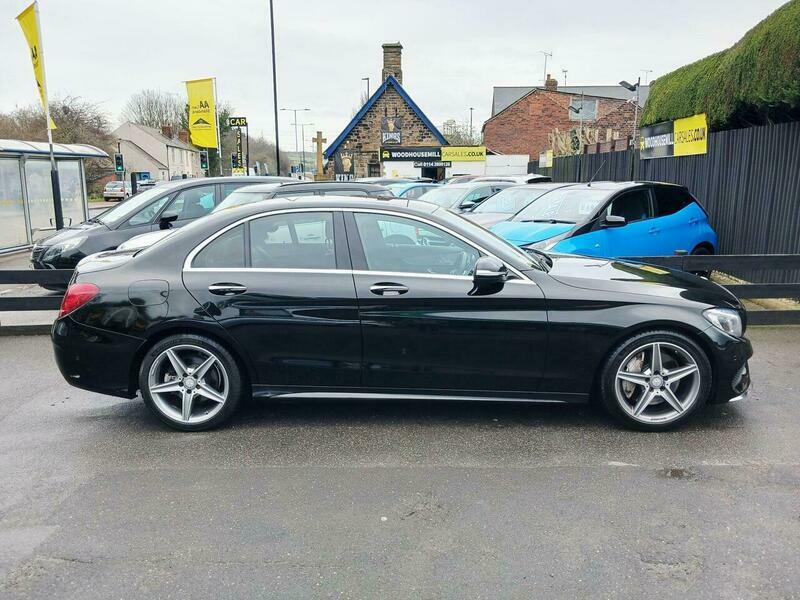 Mercedes-Benz C Class 2.1 C300h Bluetec Amg OY15HKU Black #2