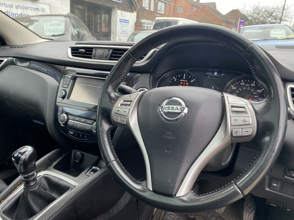 Nissan Qashqai 1.5 Dci N-tec Panoramic Roof Privacy Glass ND15GUG Grey #3