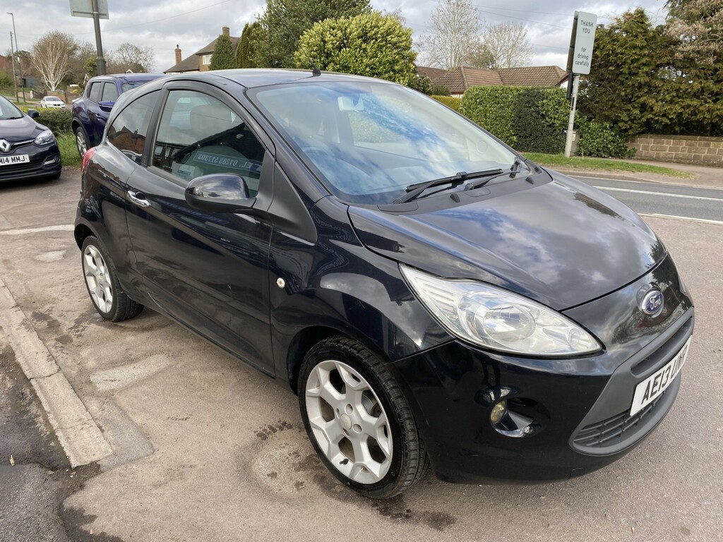 Ford KA 1.2 Titanium 35 Road Tax Alloys Privacy Glas AE13UNR Black #2