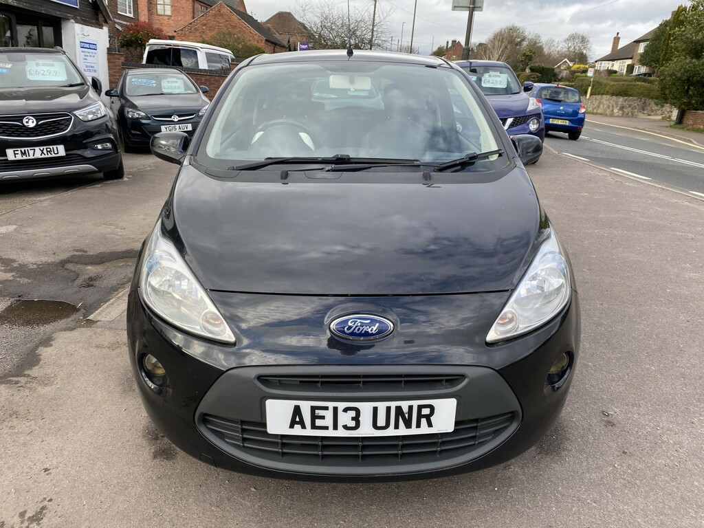 Ford KA 1.2 Titanium 35 Road Tax Alloys Privacy Glas AE13UNR Black #3
