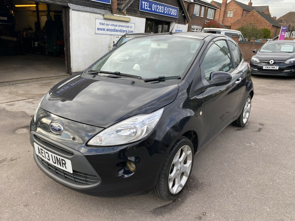 Ford KA 1.2 Titanium 35 Road Tax Alloys Privacy Glas AE13UNR Black #4