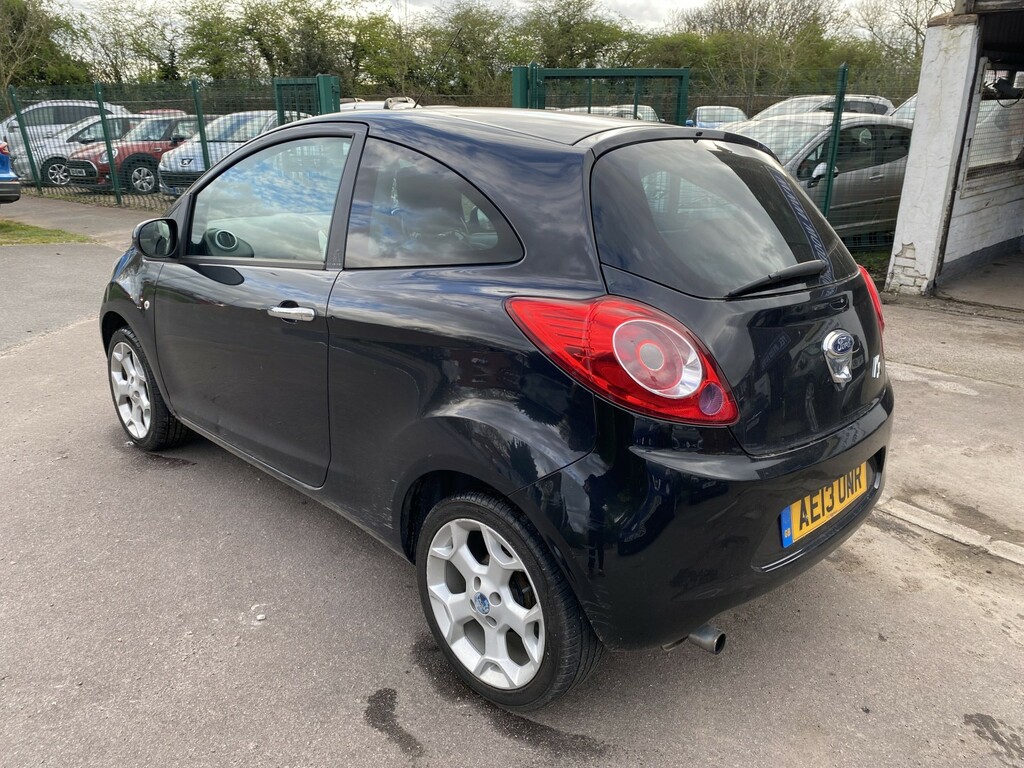 Ford KA 1.2 Titanium 35 Road Tax Alloys Privacy Glas AE13UNR Black #6