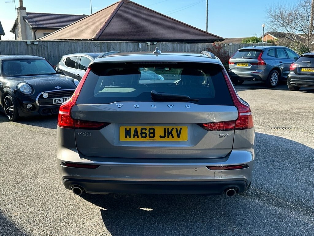 Volvo V60 2018 2.0 D4 Momentum Estate Euro 6 WA68JKV Grey #6
