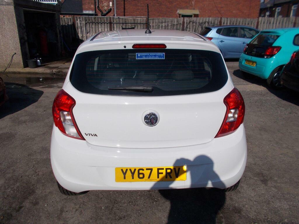 Vauxhall Viva 1.0I Se Euro 6 YY67FRV White #6