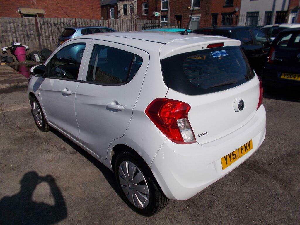 Vauxhall Viva 1.0I Se Euro 6 YY67FRV White #5