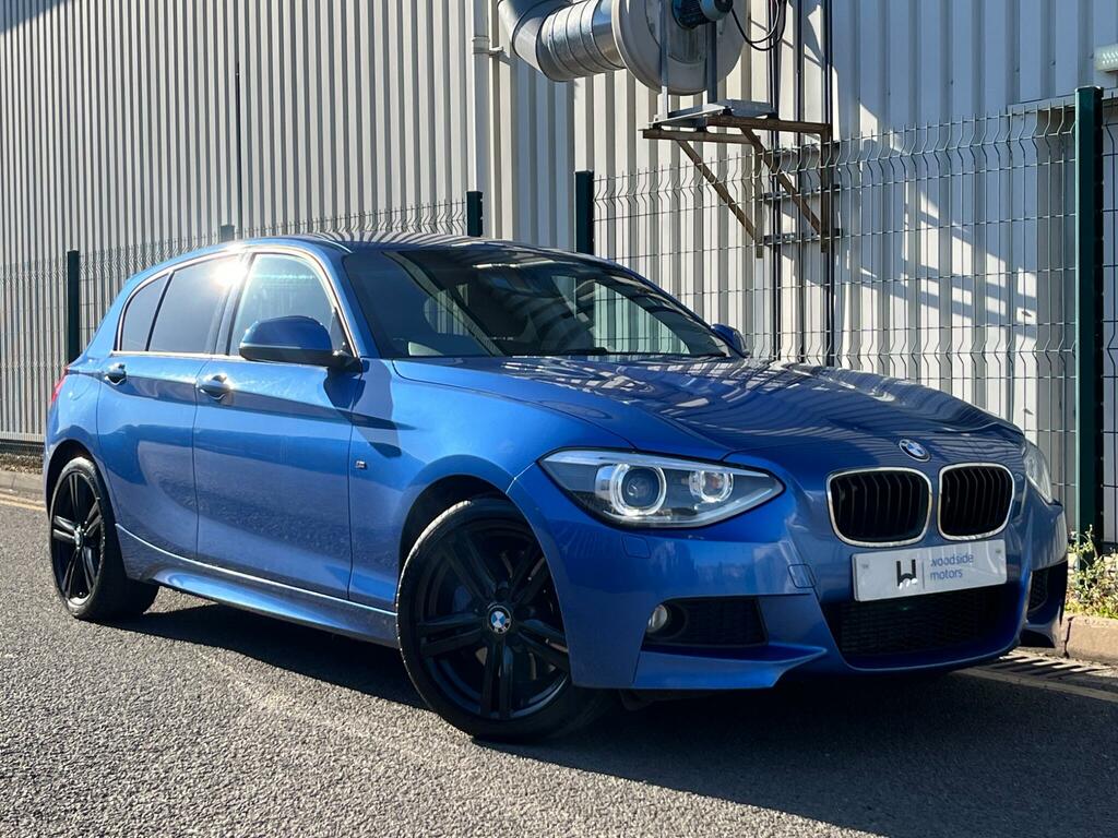 BMW 1 Series 2.0 120D M Sport Xdrive Euro 5 Ss Blue