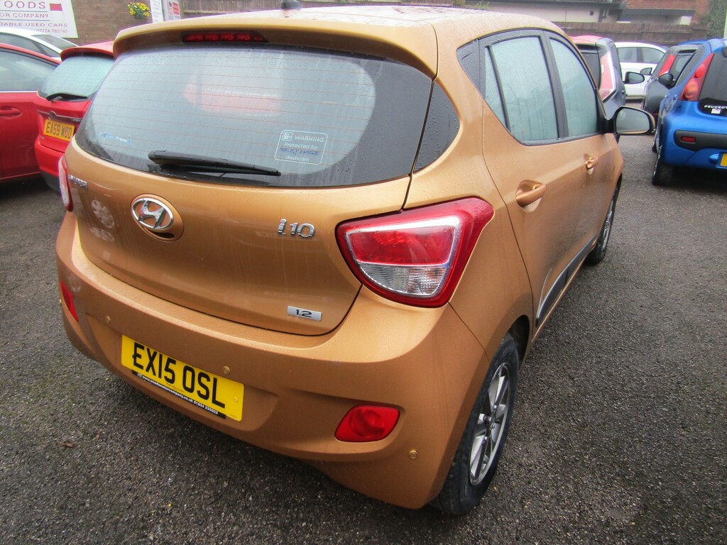 Hyundai I10 1.2 Premium One Lady Owner Only 21 000 Miles Fsh1 Orange #6