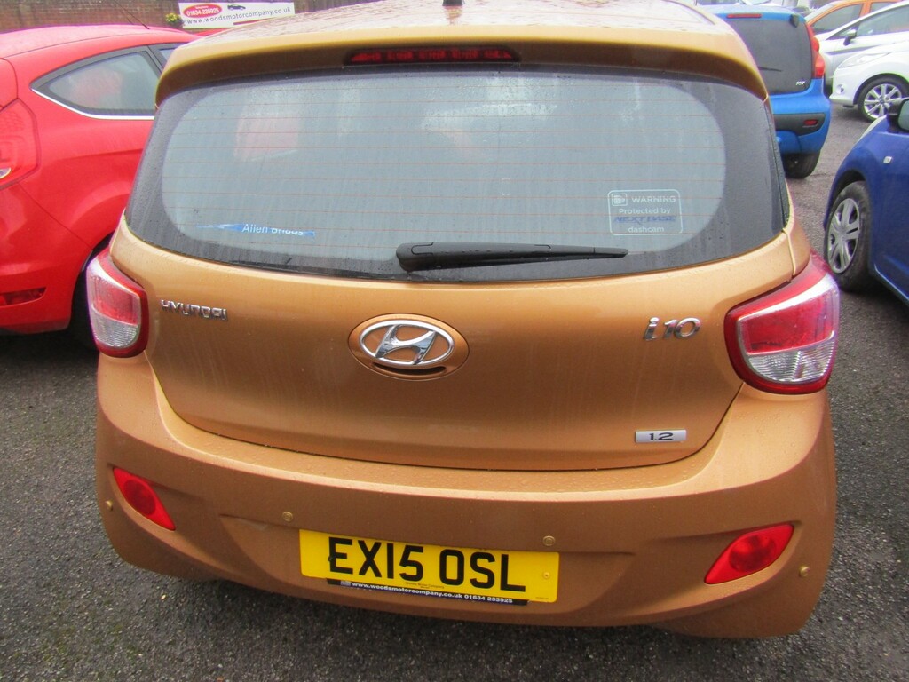 Hyundai I10 1.2 Premium One Lady Owner Only 21 000 Miles Fsh1 Orange #3