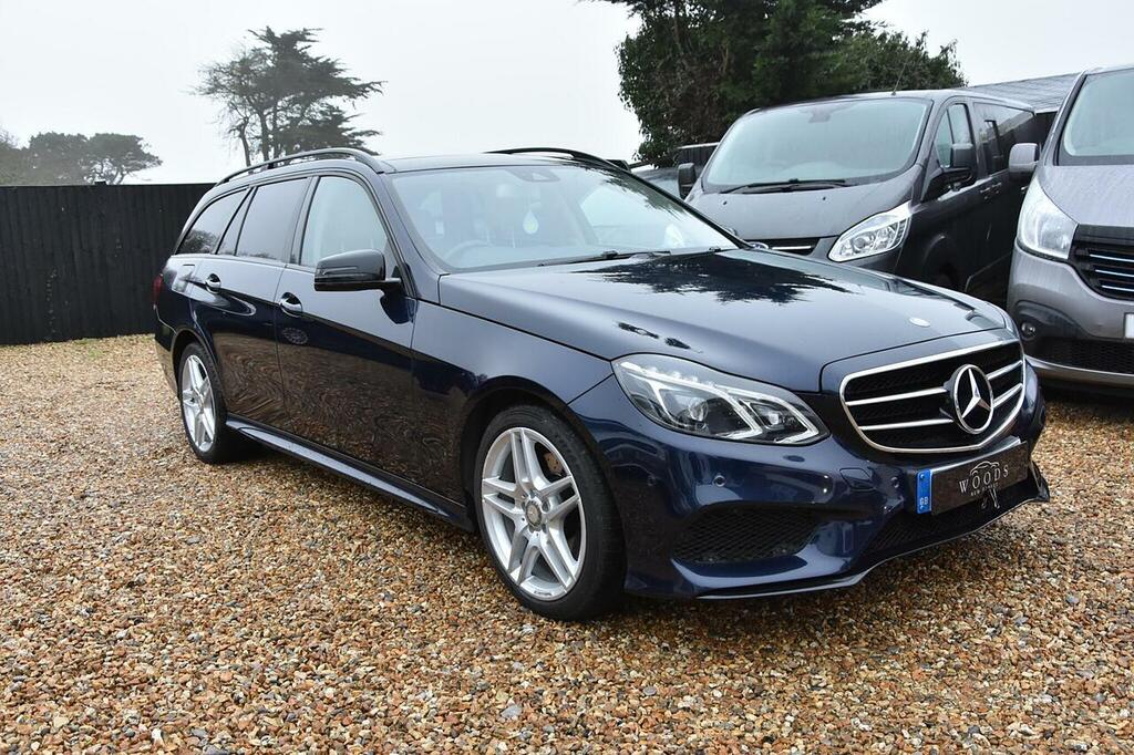 Mercedes-Benz E Class 2.1 E220 Bluetec Amg Night Edition Premium G-tro LX65OGT Blue #5