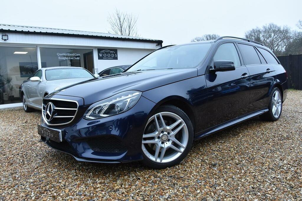 Mercedes-Benz E Class 2.1 E220 Bluetec Amg Night Edition Premium G-tro Blue