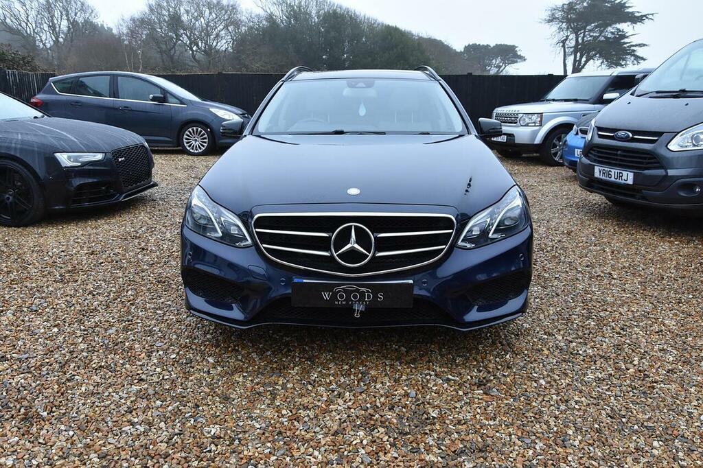 Mercedes-Benz E Class 2.1 E220 Bluetec Amg Night Edition Premium G-tro LX65OGT Blue #2