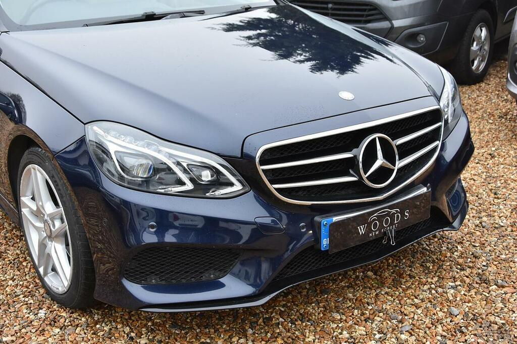 Mercedes-Benz E Class 2.1 E220 Bluetec Amg Night Edition Premium G-tro LX65OGT Blue #3
