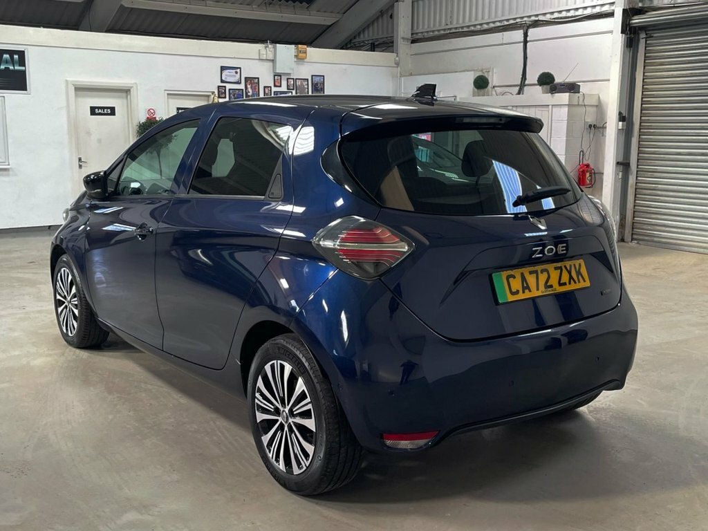 Renault Zoe Hatchback CA72ZXK Blue #3
