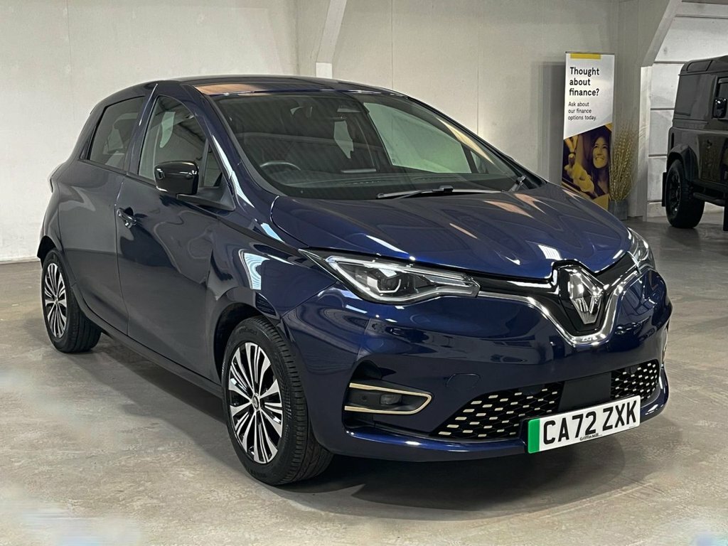 Renault Zoe Hatchback CA72ZXK Blue #6