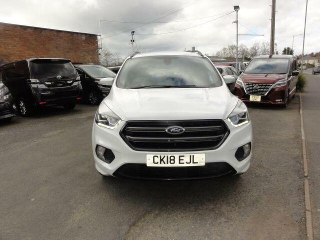 Ford Kuga 2.0 Tdci Ecoblue St-line Awd Euro 6 S S CK18EJL White #6