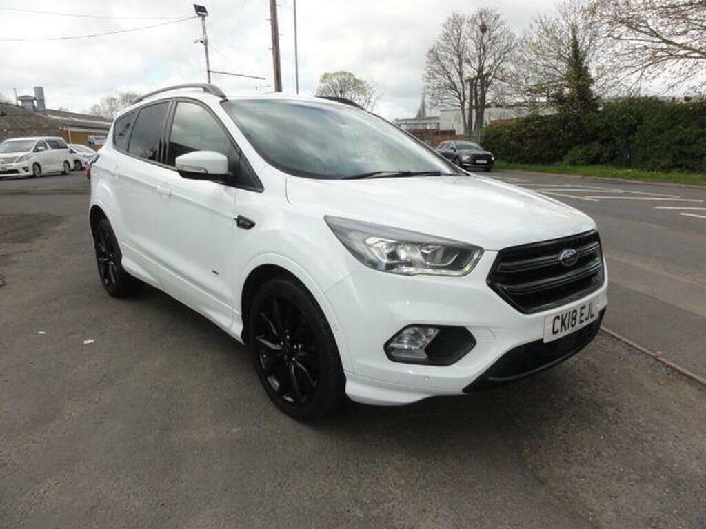 Ford Kuga 2.0 Tdci Ecoblue St-line Awd Euro 6 S S CK18EJL White #5