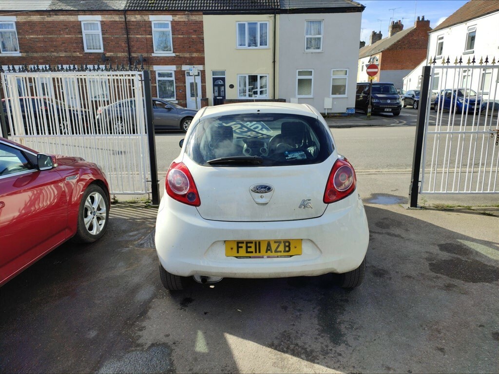 Ford KA 1.2 Edge Euro 5 Ss FE11AZB White #4