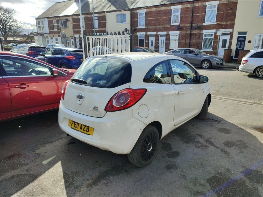 Ford KA 1.2 Edge Euro 5 Ss FE11AZB White #5