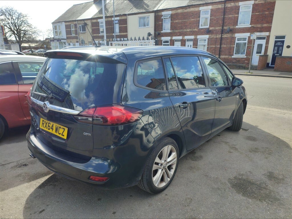 Vauxhall Zafira Tourer 2.0 Cdti Sri Euro 5 RX64WCZ Green #5
