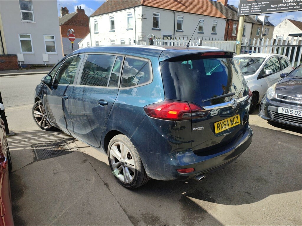 Vauxhall Zafira Tourer 2.0 Cdti Sri Euro 5 RX64WCZ Green #4
