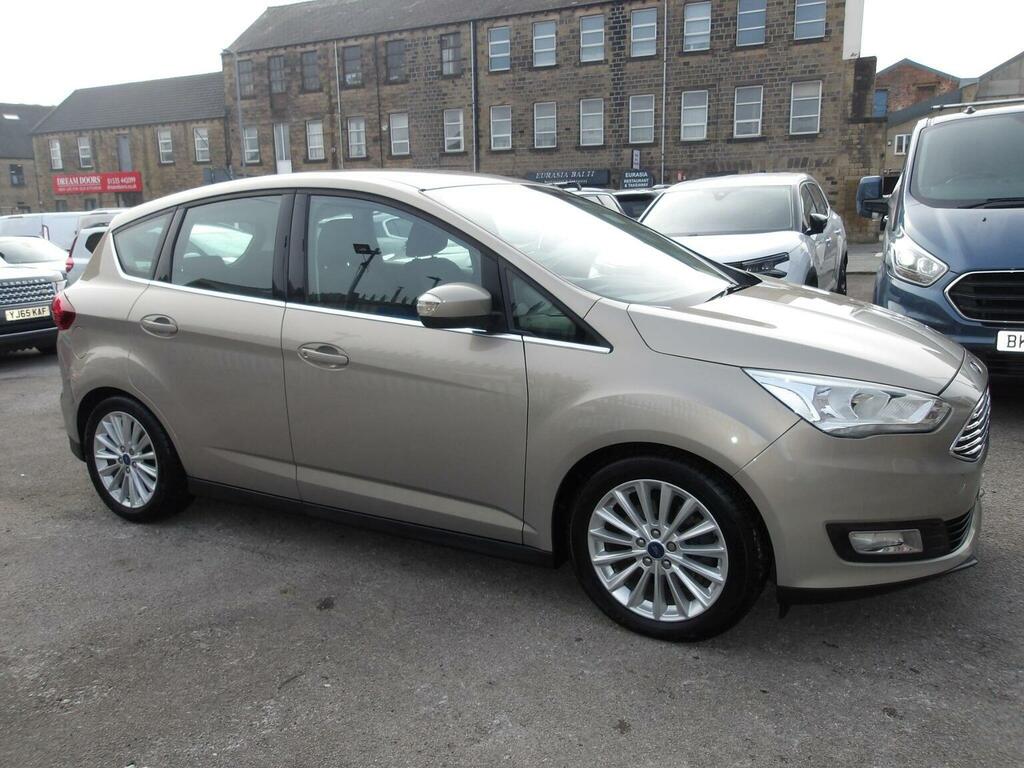 Ford C-Max 2.0 Tdci Titanium Powershift Euro 6 Ss Nav Silver #2