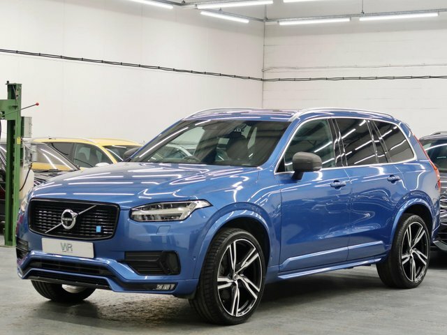 Volvo XC90 T6 R-design Suv YJ65OUG Blue #6